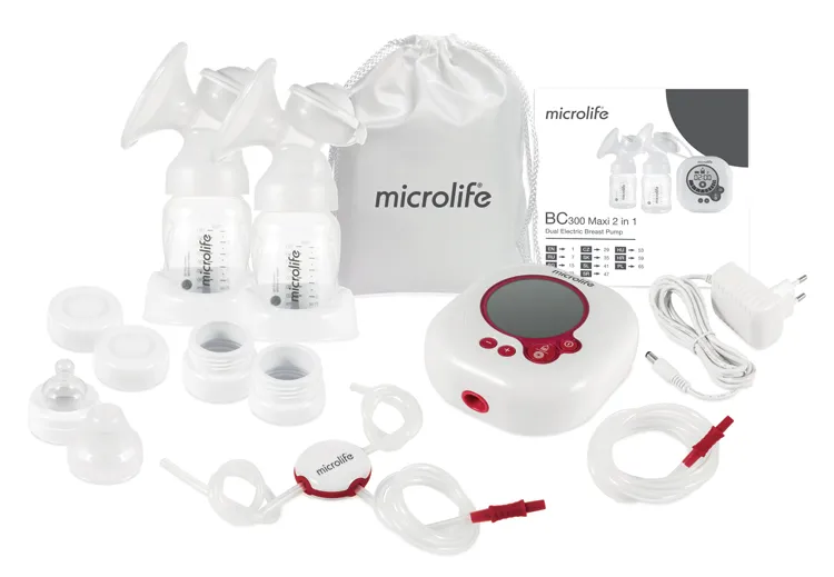 Microlife BC 300 Maxi 2v1 elektrická odsávačka mateřského mléka