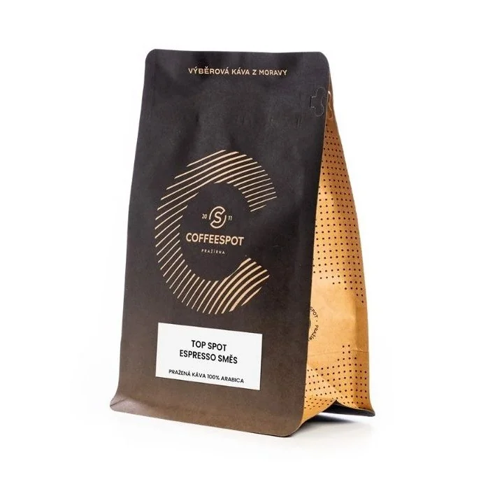 Coffeespot Top Spot Espresso zrnková káva 250 g