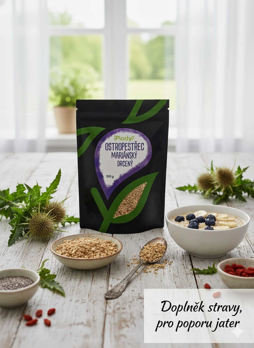 iPlody Ostropestřec mariánský, jemně drcený 500 g