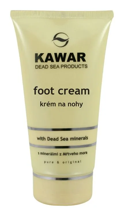 Kawar Krém na nohy s minerály z Mrtvého moře