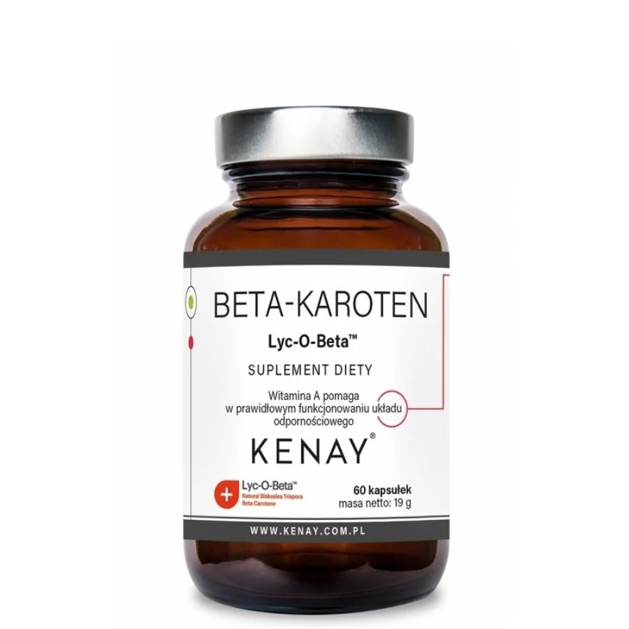 Kenay Beta karoten provitamin A Lyc O Beta 60 kapslí