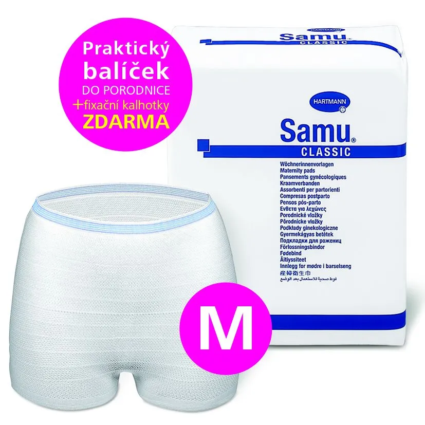 Vložky porodnické SAMU + Molipants M