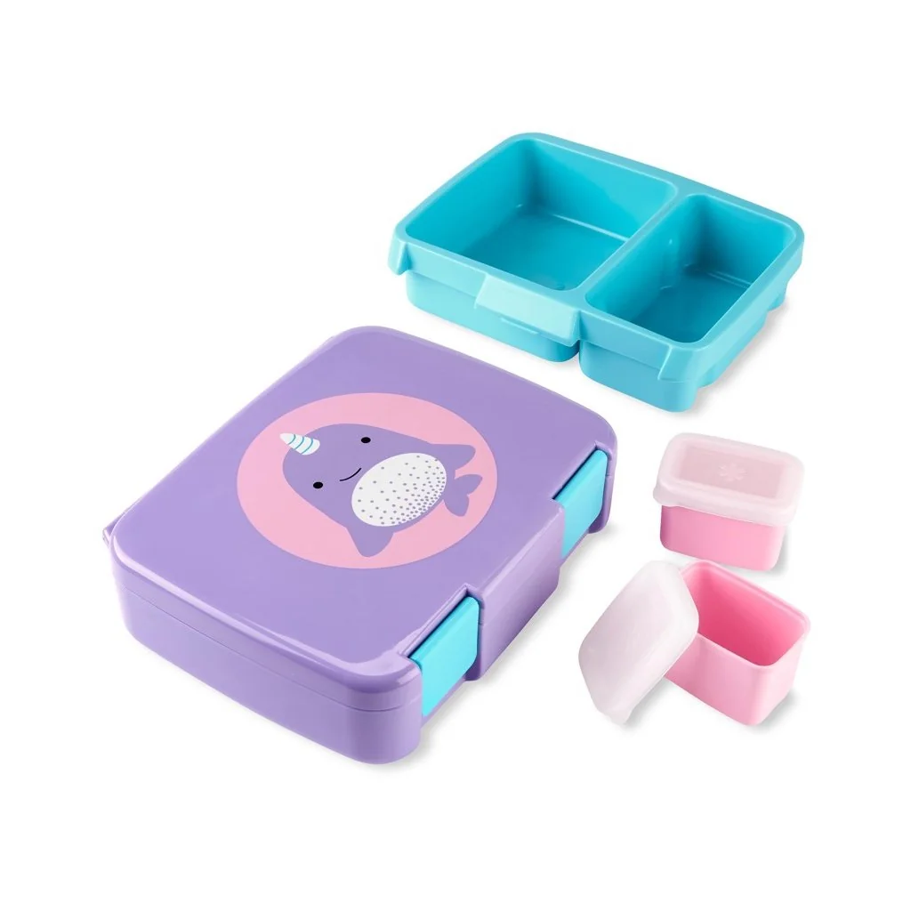 SKIP HOP Zoo Krabička na oběd Bento Narval 3r+