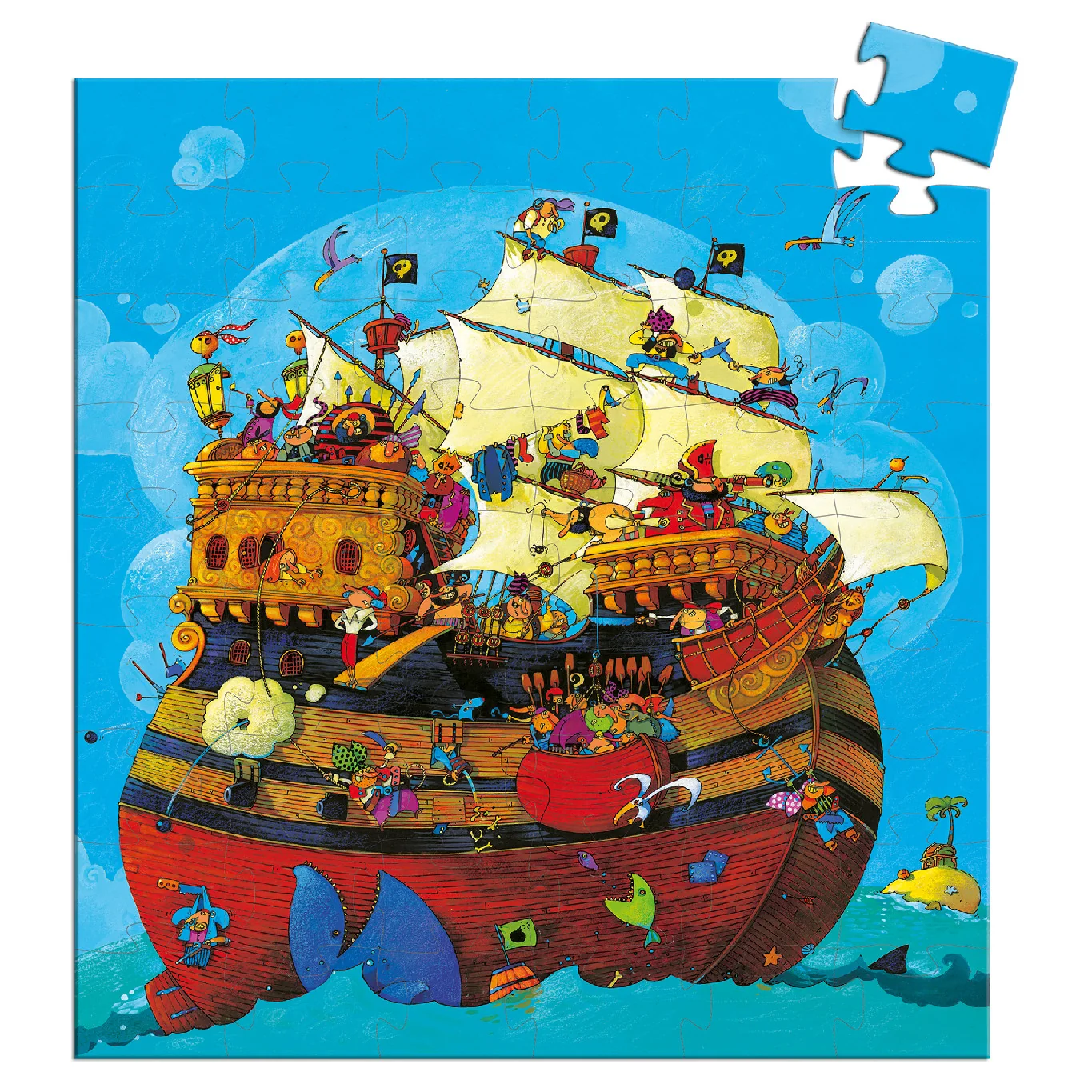 Djeco puzzle Barbarossa - 54 pcs