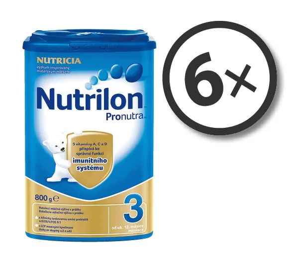 Nutrilon Pronutra 3 800 g 6-pack