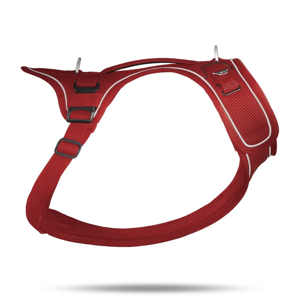 Curli Postroj pro psy Belka Red M, 20-30 kg