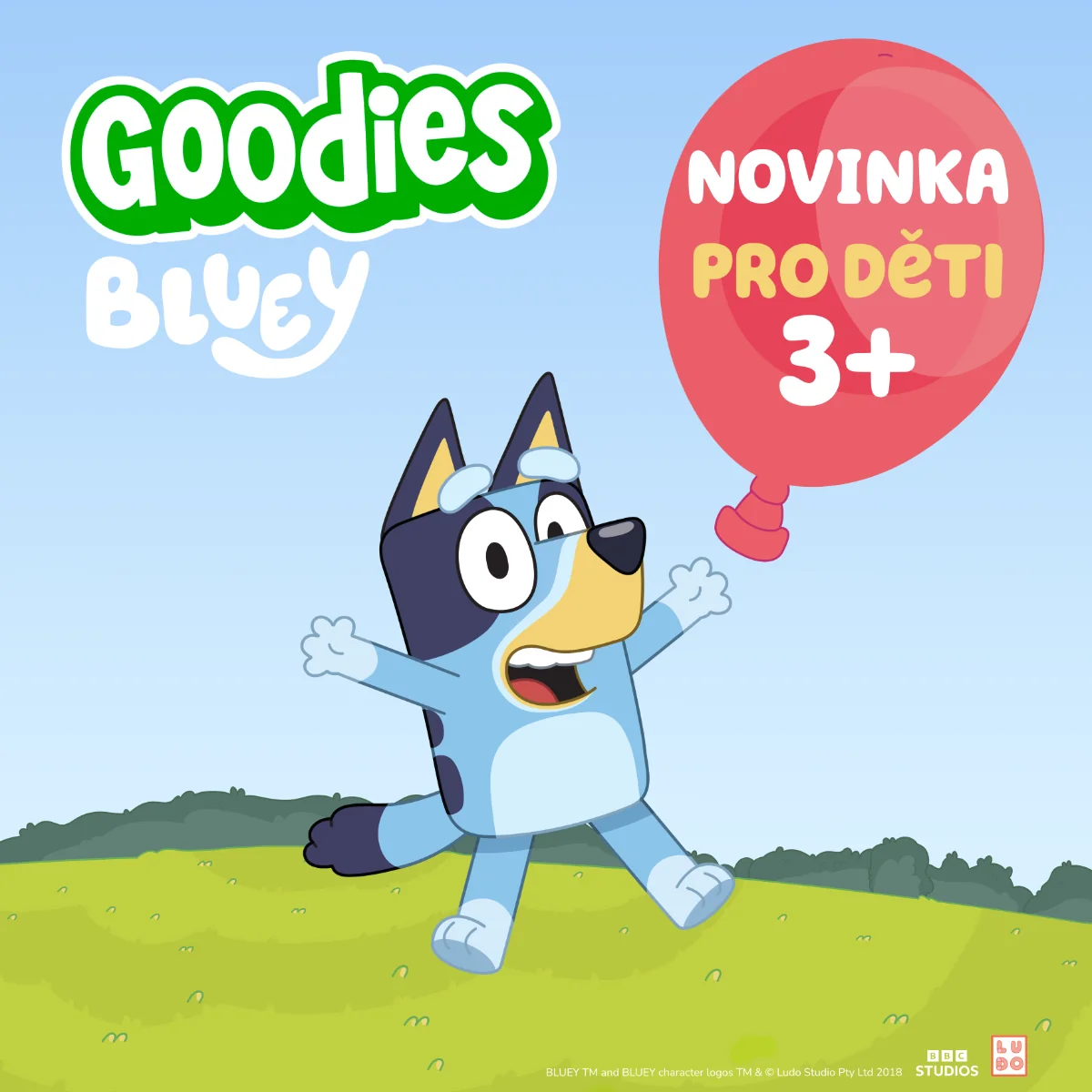 Goodies Bluey Jablko a banán kapsička 100 g