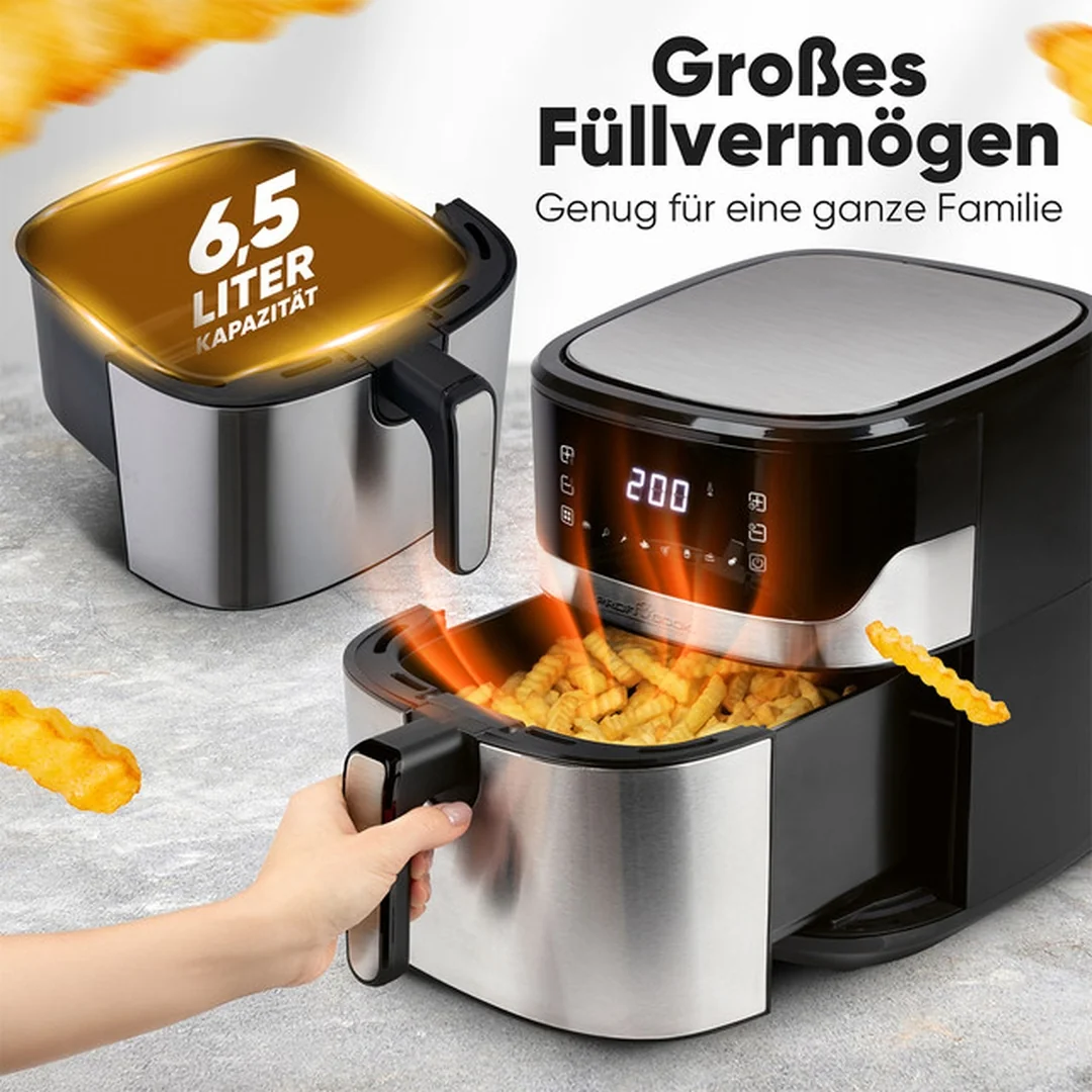 ProfiCook FR 1294 H horkovzdušná fritéza 6,5L,1600 W