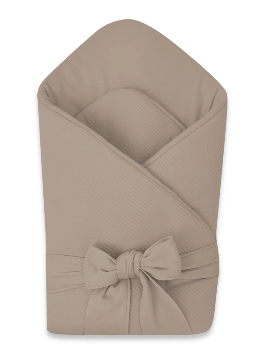 Miminu Luxusní zavinovačka SOFT pro miminko 75x75 cm - mokka