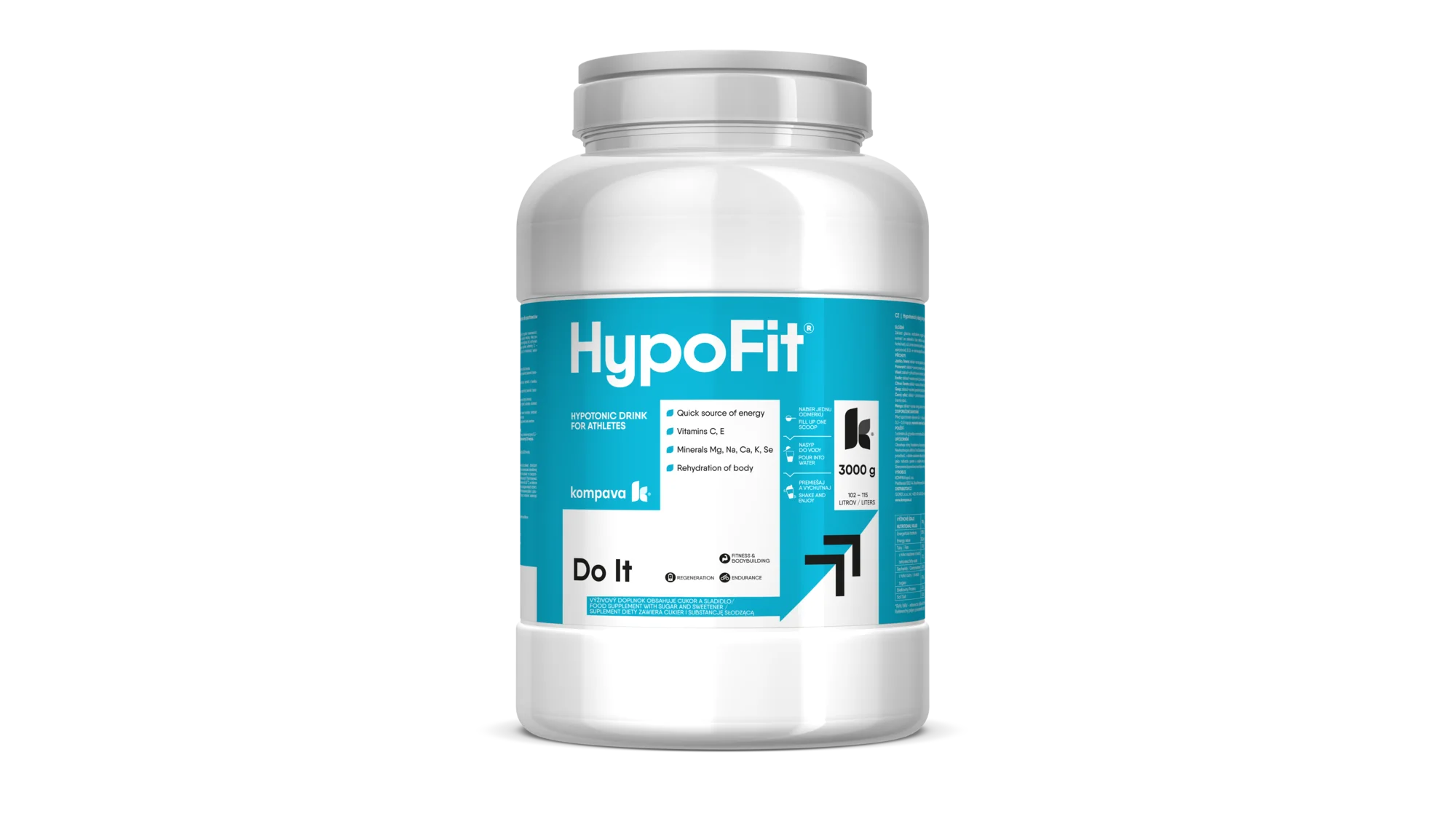 KOMPAVA HypoFit 3000 g/102 - 115 litrů, mango