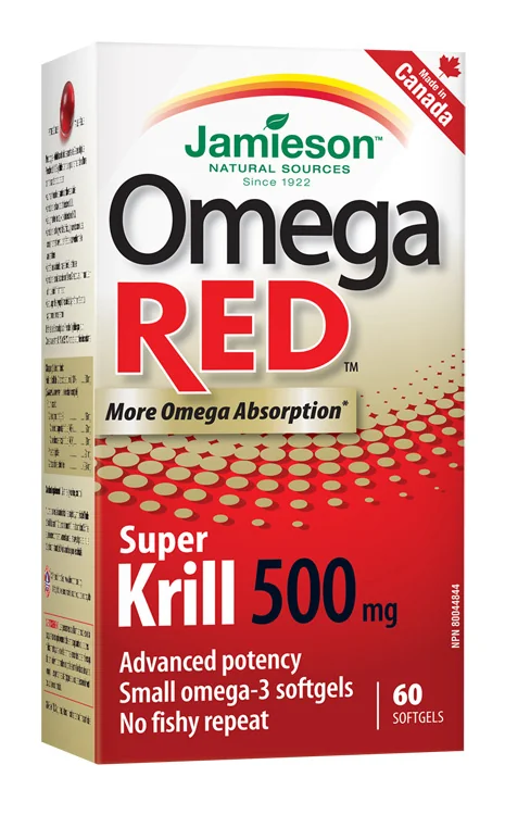 JAMIESON OmegaRED Super Krill 500mg tob.60