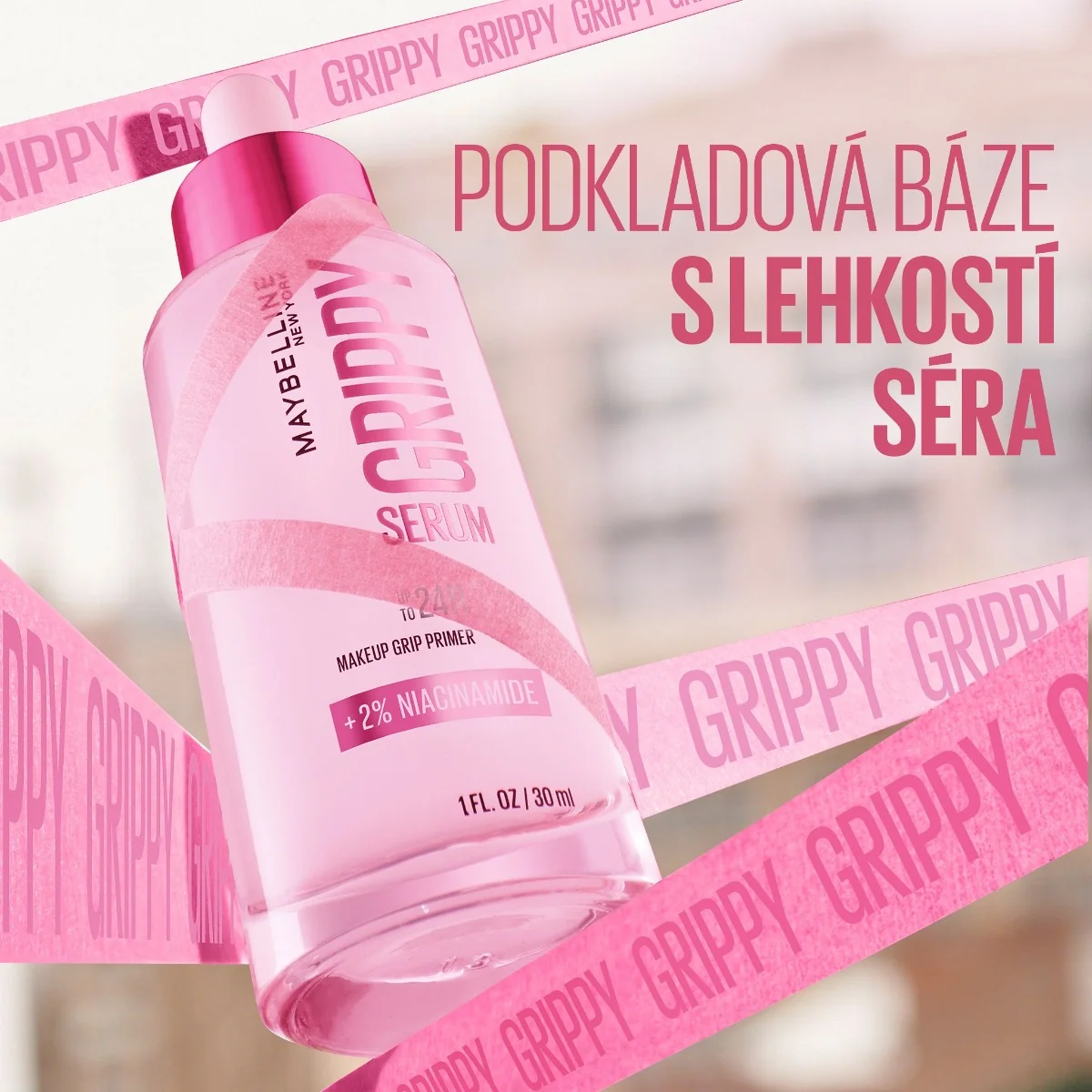 Maybelline Grippy Serum Primer podkladová báze 30 ml