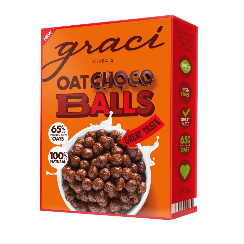 Graci Cereální kuličky s kakaem 375 g