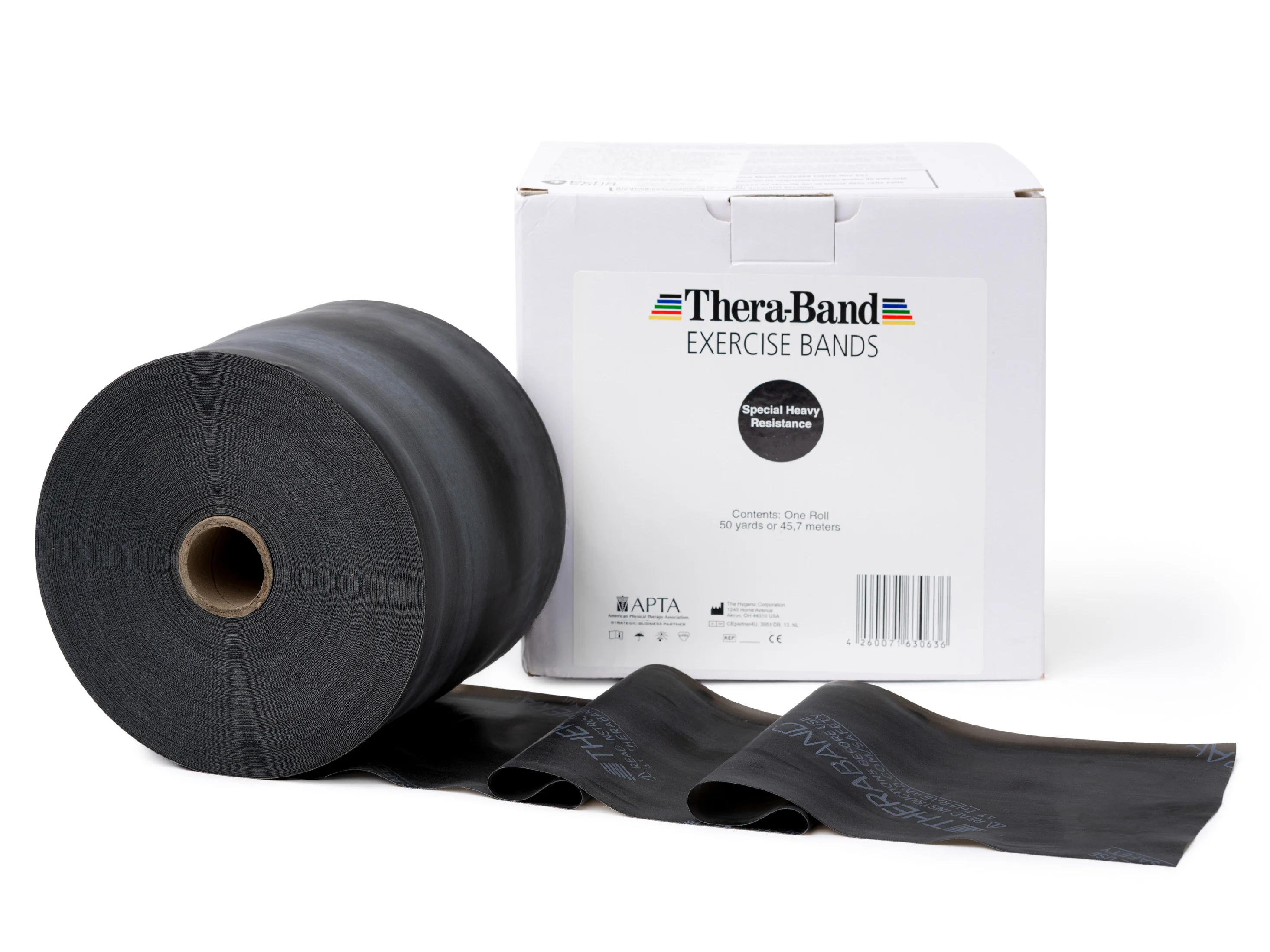 Thera-Band Posilovací guma 45,5 m, černá, speciálně silná