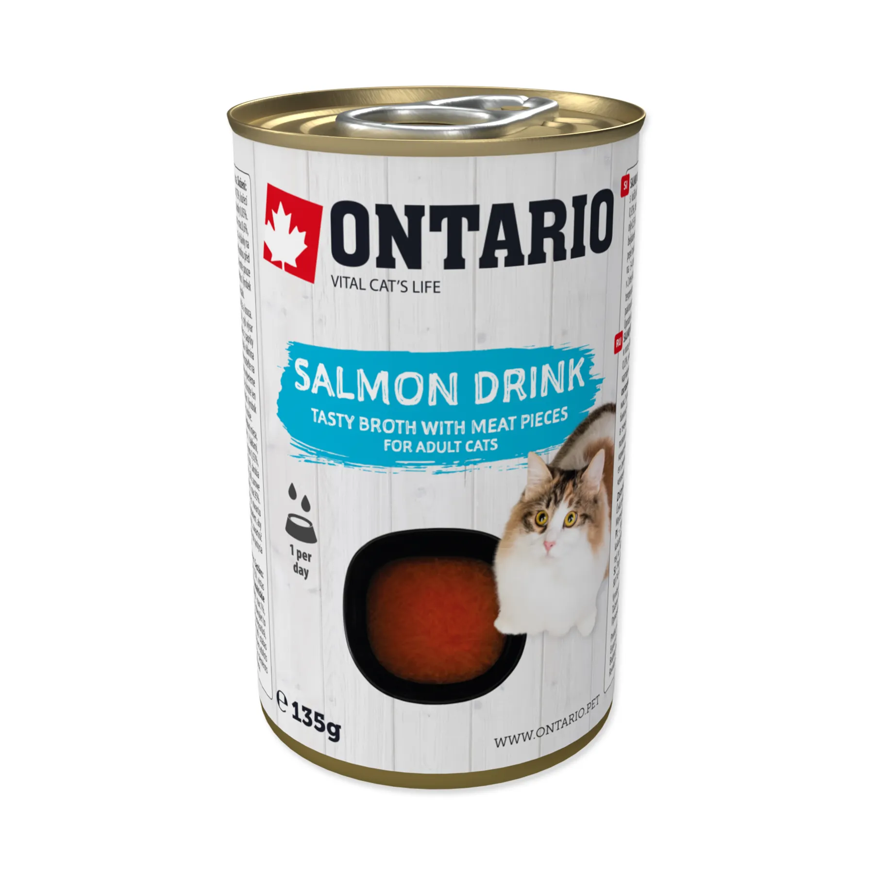 Ontario Drink losos 135 g