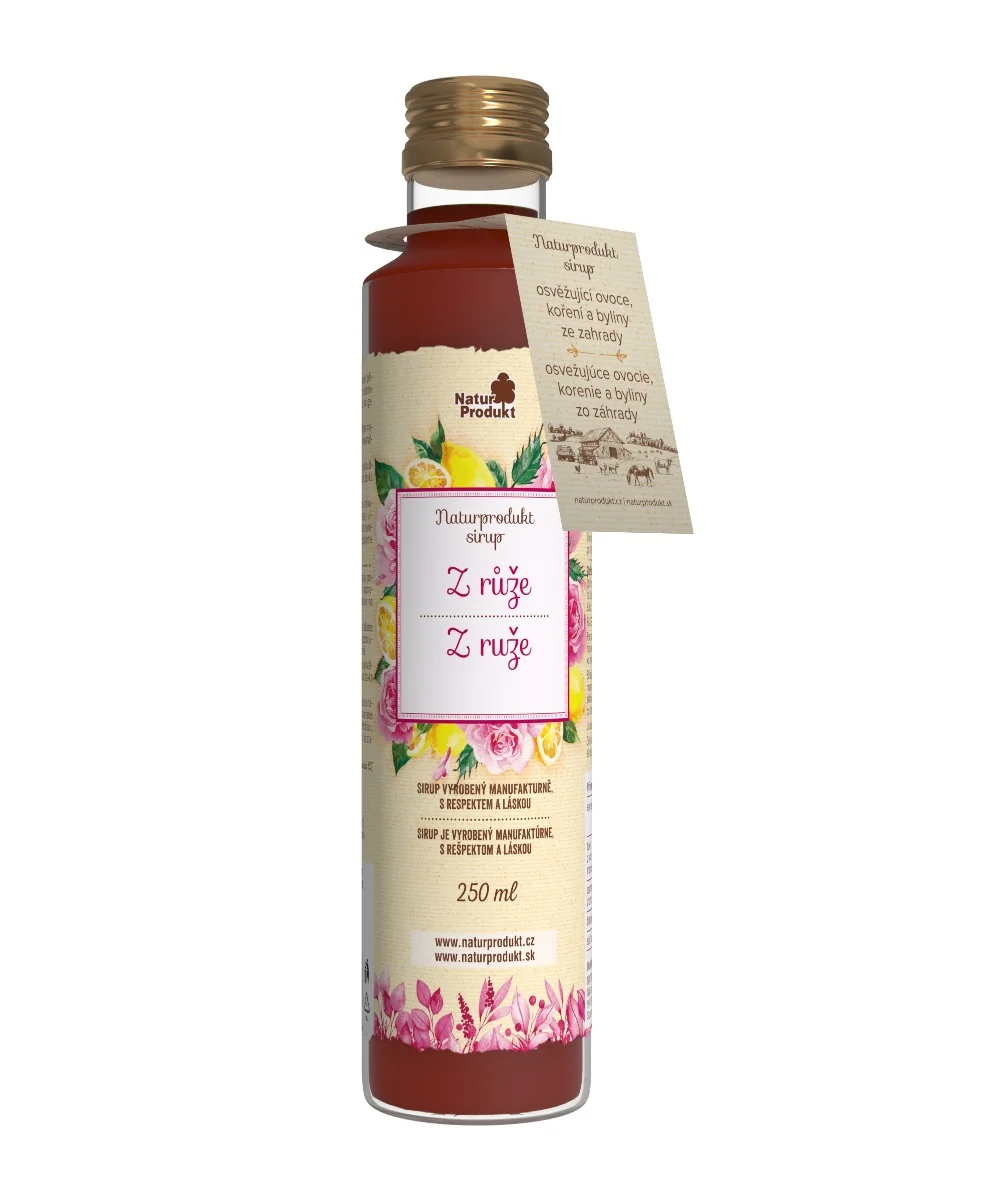 Naturprodukt sirup Z růže 250 ml
