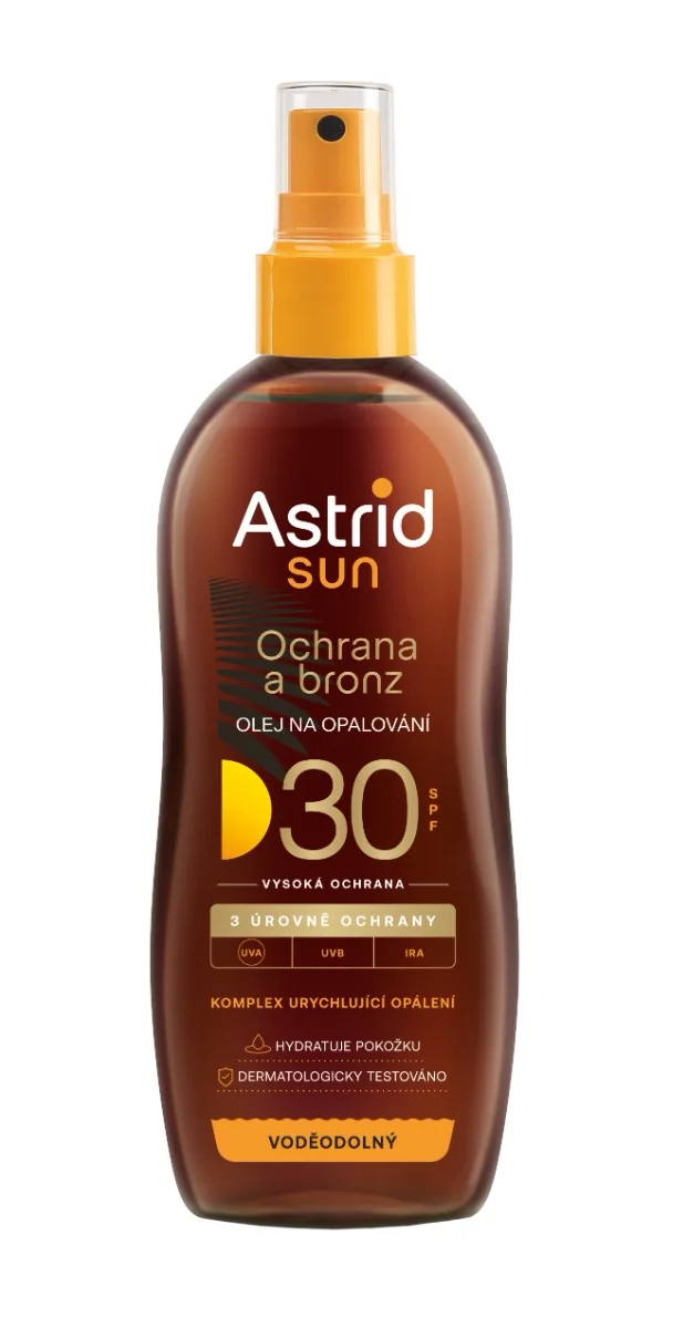 Astrid SUN Olej na opalování SPF30 200 ml