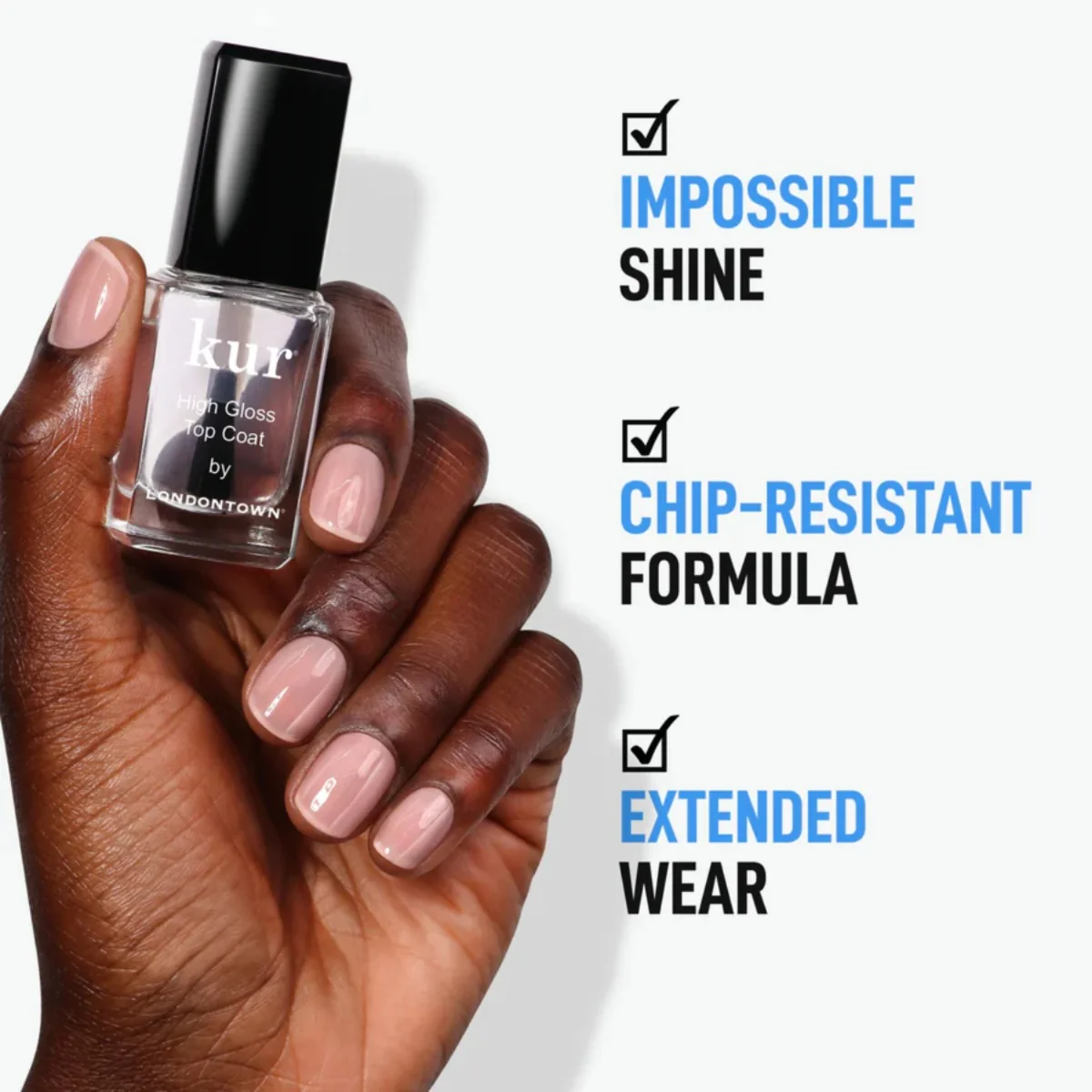 Londontown kur High Gloss top coat s vysokým leskem 12 ml