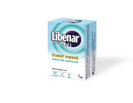 RP Libenar nosní roztok 3 ampule