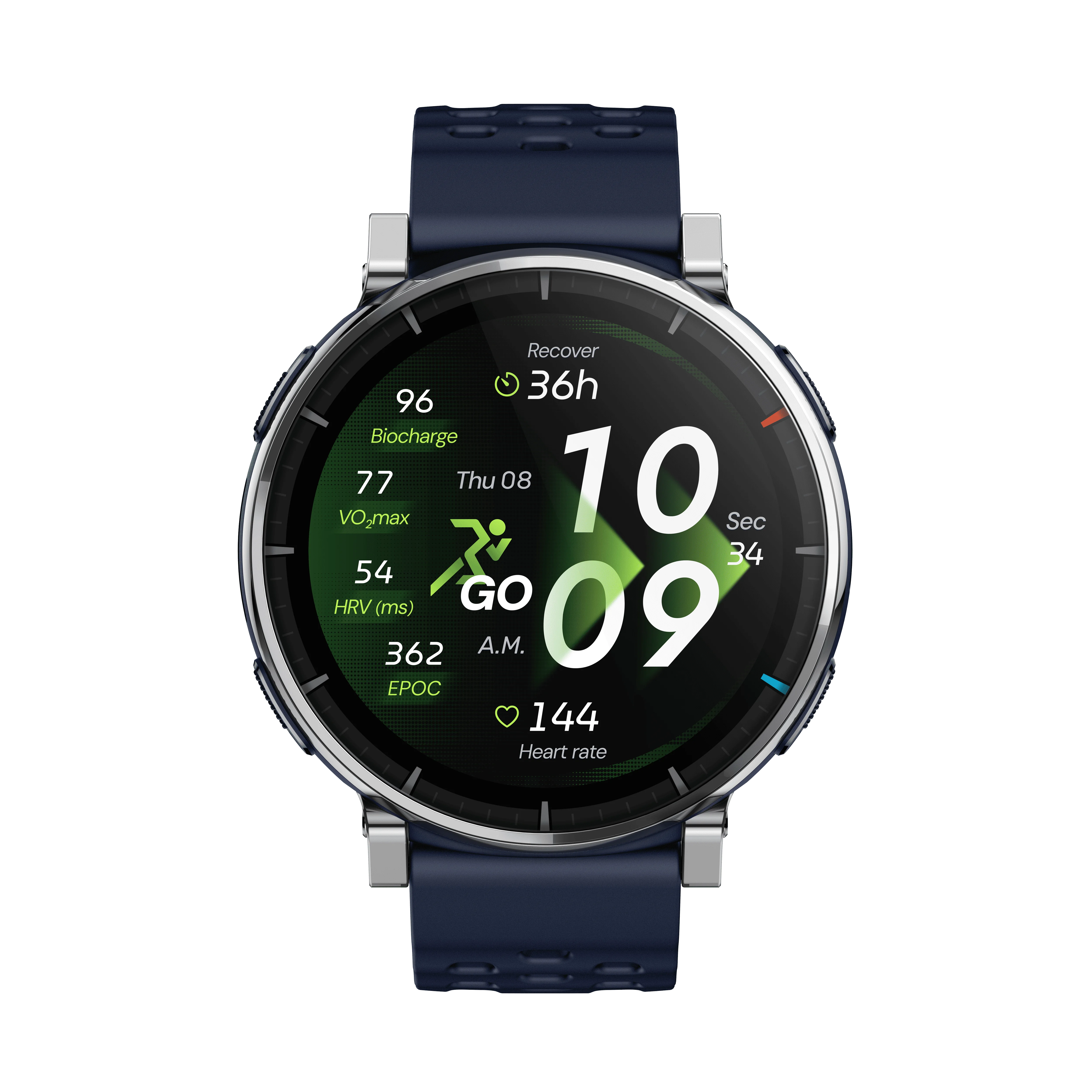 Amazfit Active 3 Premium chytré hodinky Atlas Blue