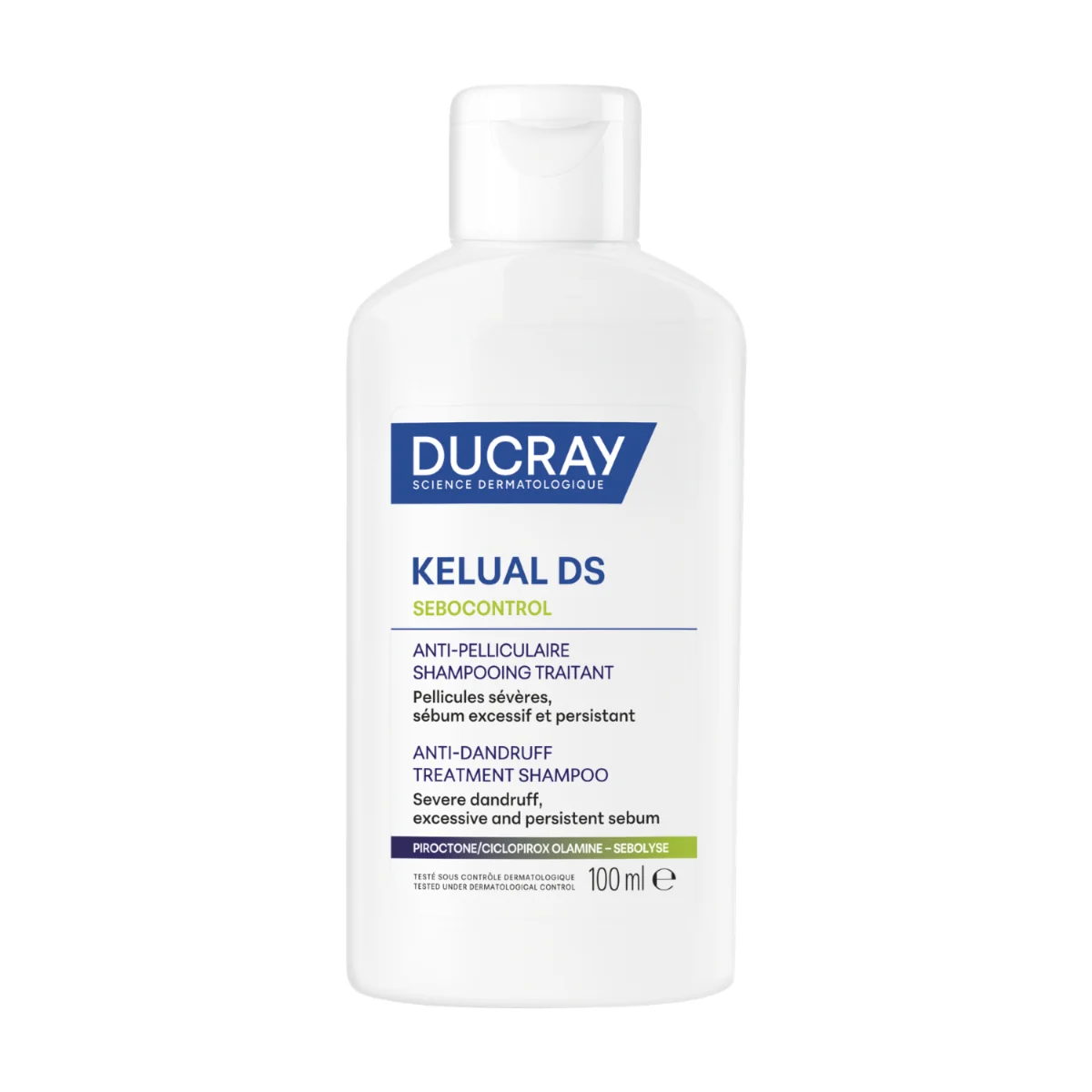 Ducray Kelual DS Sebocontrol šampon proti lupům 100 ml