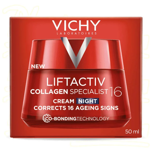Vichy Liftactiv Collagen Specialist 16 noční krém 50 ml