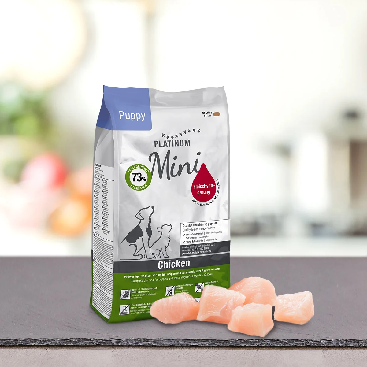 Platinum MINI Puppy Chicken - Kuřecí pro štěňata 900 g 