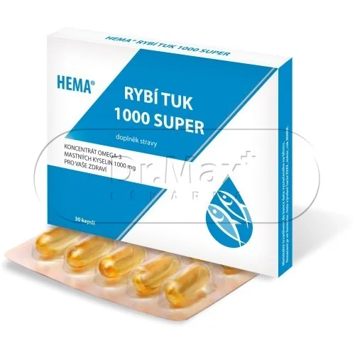 HEMA Rybí tuk 1000 Super cps.30