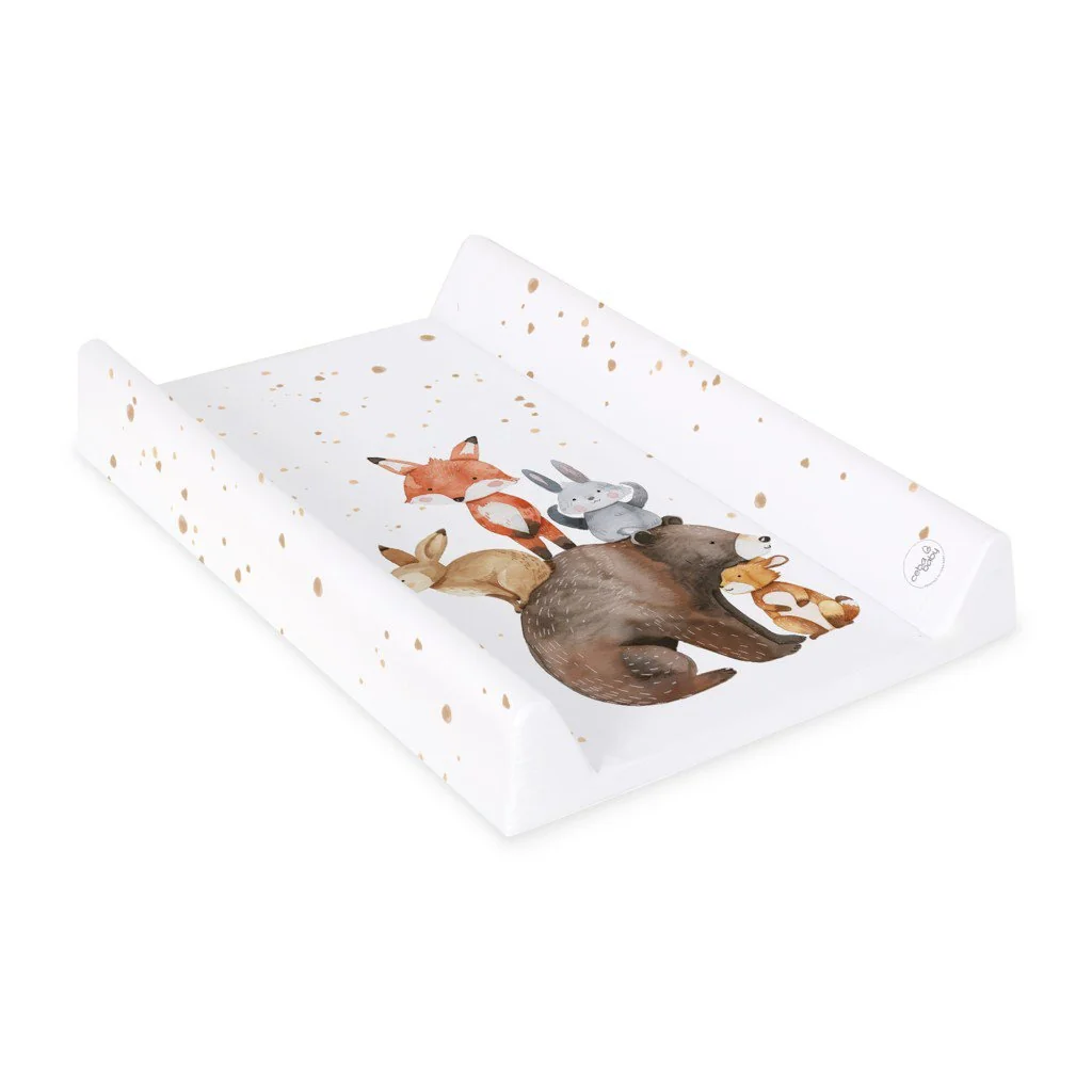 Ceba Podložka přebalovací 2-hranná s pevnou deskou (50x70) Ultra Light Forest Friends
