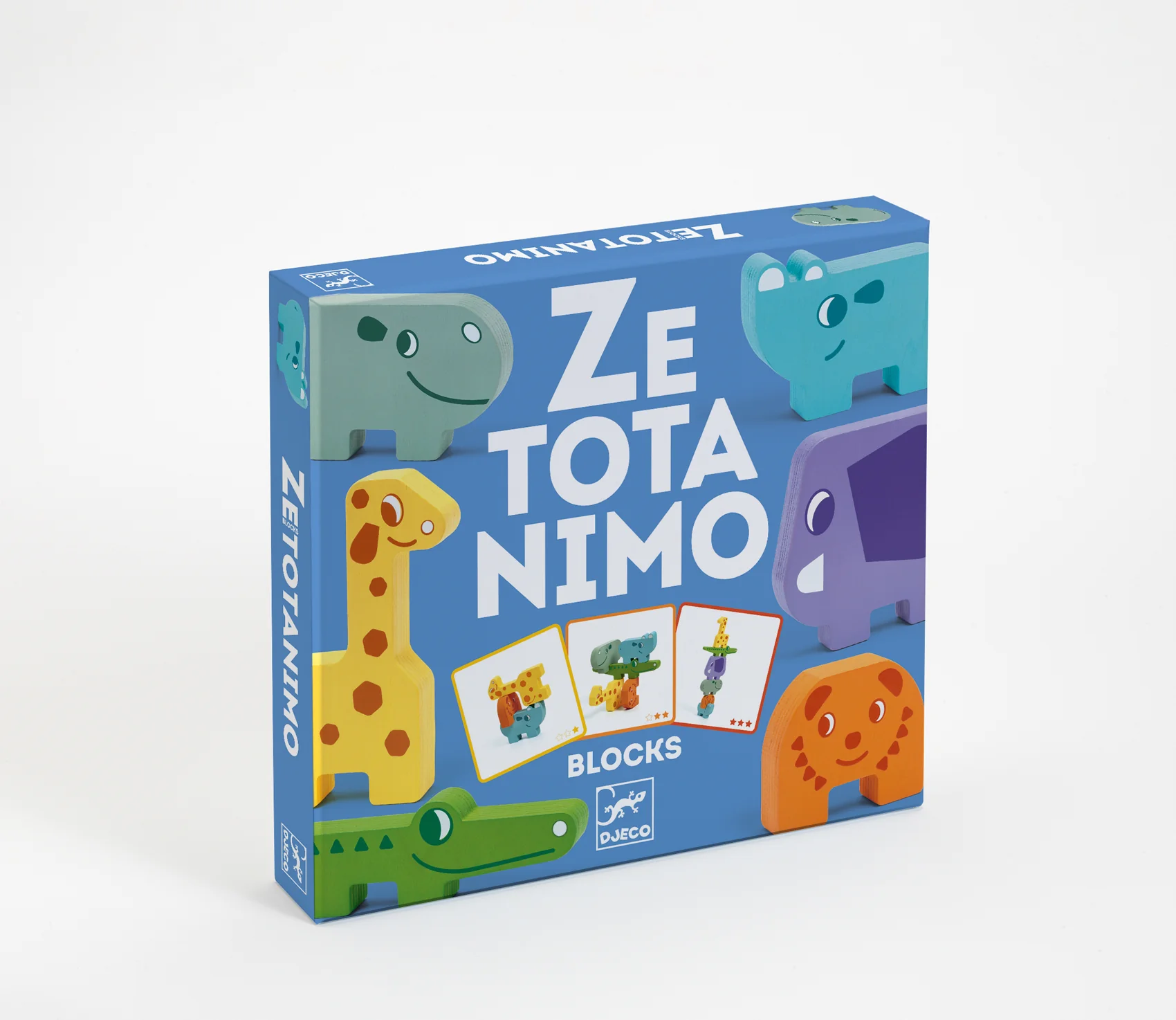 Djeco Puzzlové kostky zvířatka ze Zoo