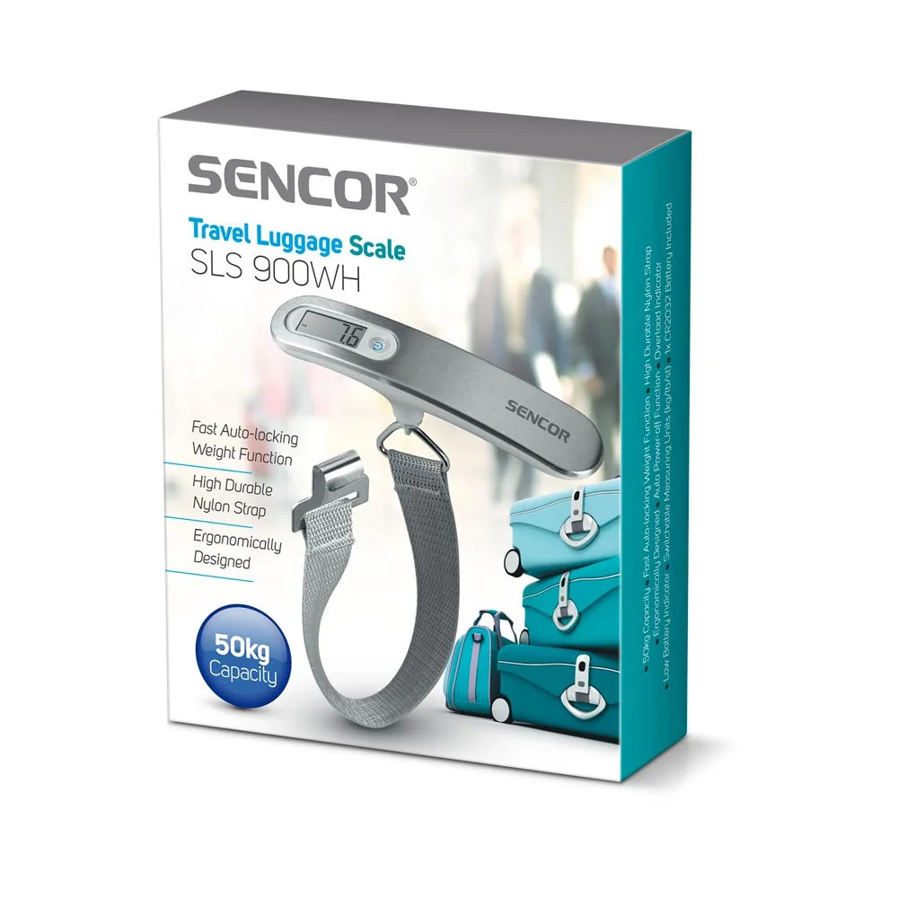 SENCOR SLS 900WH váha na zavazadla