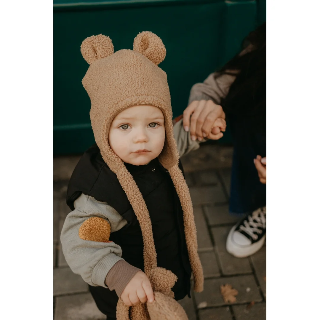 T-tomi Cap TEDDY Brown (9-12 měsíců)