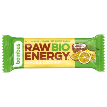 Bombus Raw BIO Tyčinka Lemon + coconut 50 g