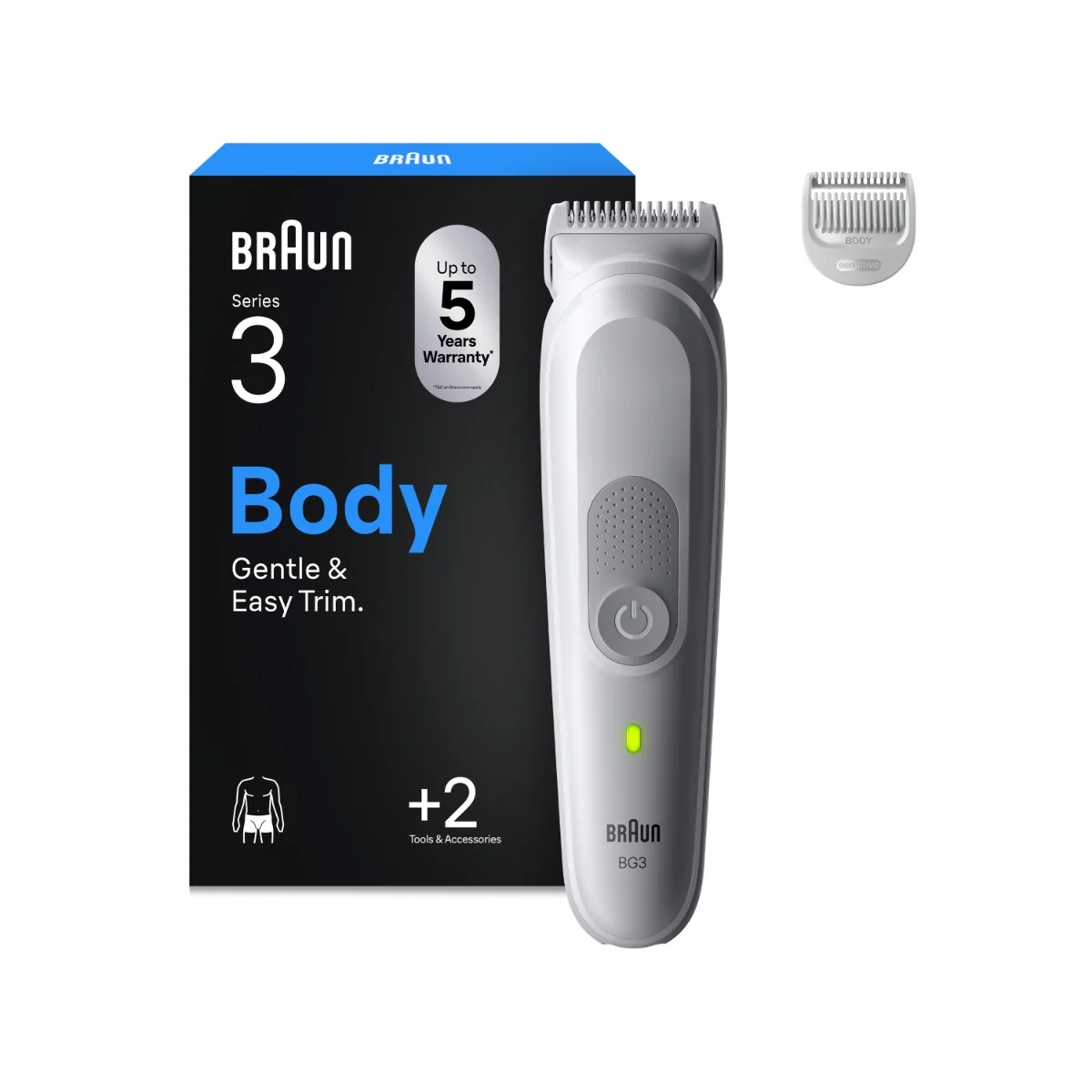 Braun BG3500 Series 3 sada pro péči o tělo
