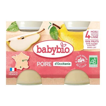 Babybio Hruška 2x130 g