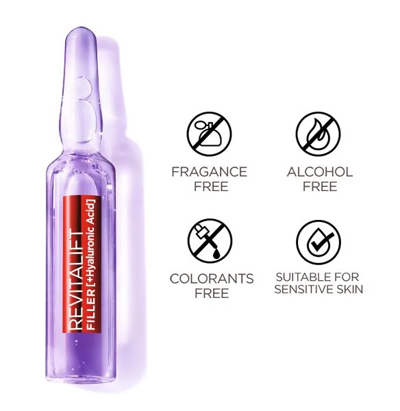 Loréal Paris Revitalift Filler 7denní vyplňující péče 7 ampulí