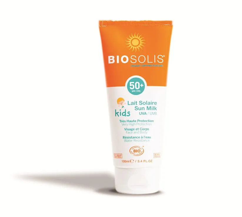 Biosolis SUN MILK KIDS SPF 50 dětské opalovací mléko 100 ml