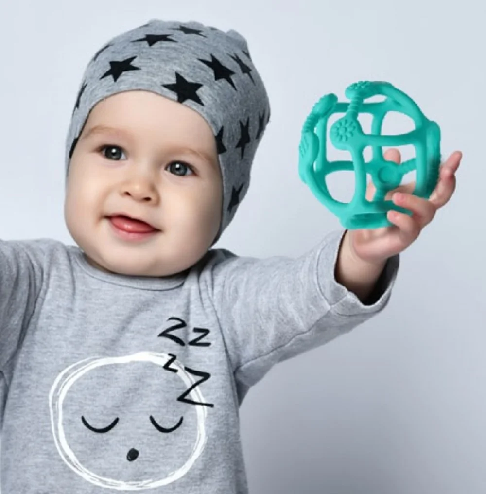 Babyono Kousátko ORTHO, granátové, BabyOno