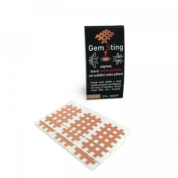 GM Gem Sting SKIN náplast na štípance 30 ks