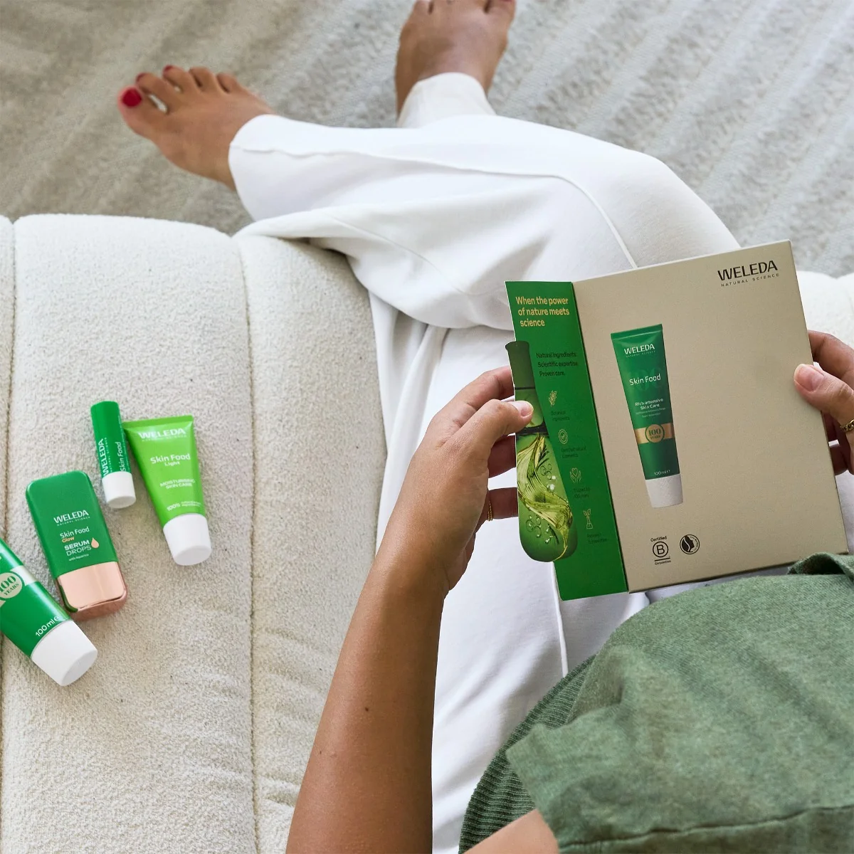 Weleda 100 Years Of Skin Food Anniversary dárkový set 4 ks