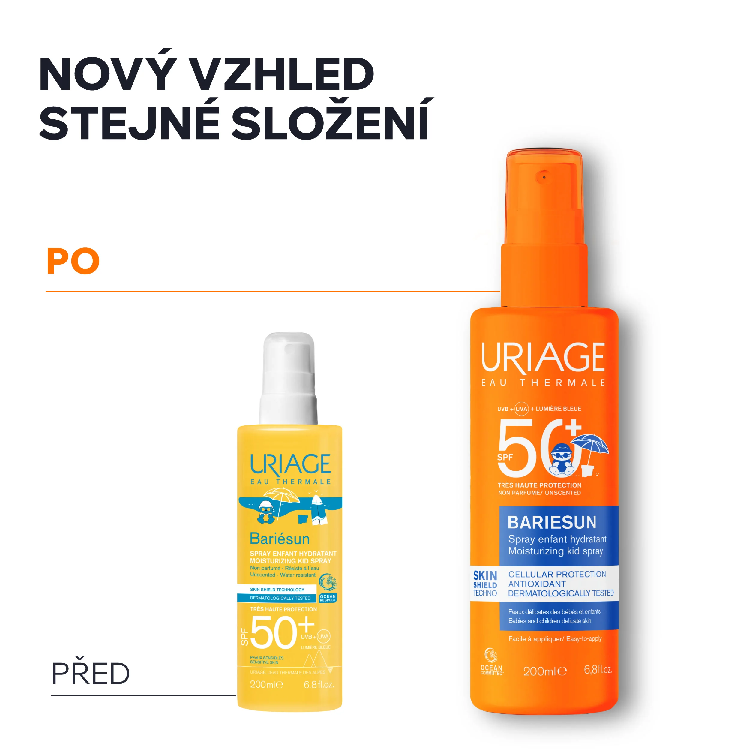 Uriage Bariésun Opalovací sprej pro děti SPF50+ 200 ml