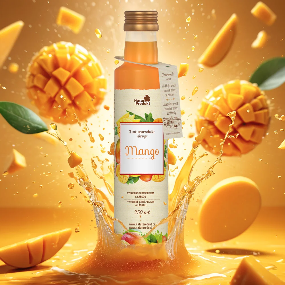 Naturprodukt sirup Mangový 500 ml