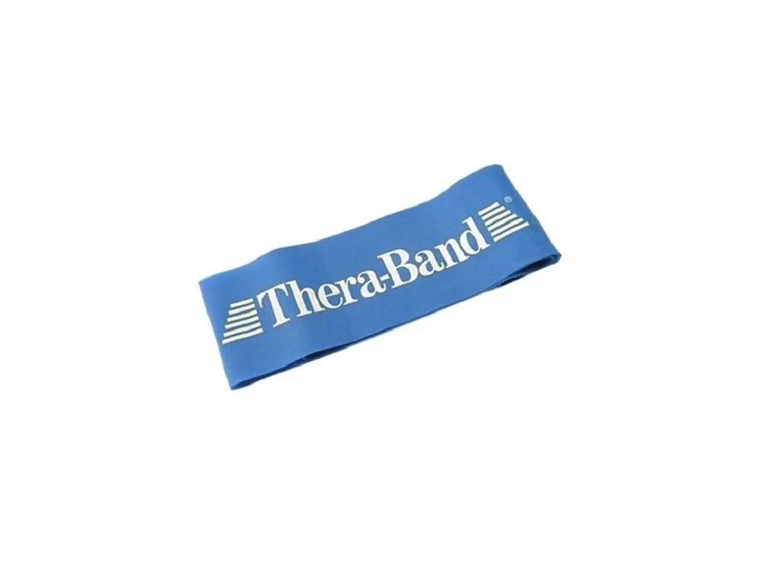 Thera-Band Loop 7,6 x 30,5 cm, modrá, extra silná