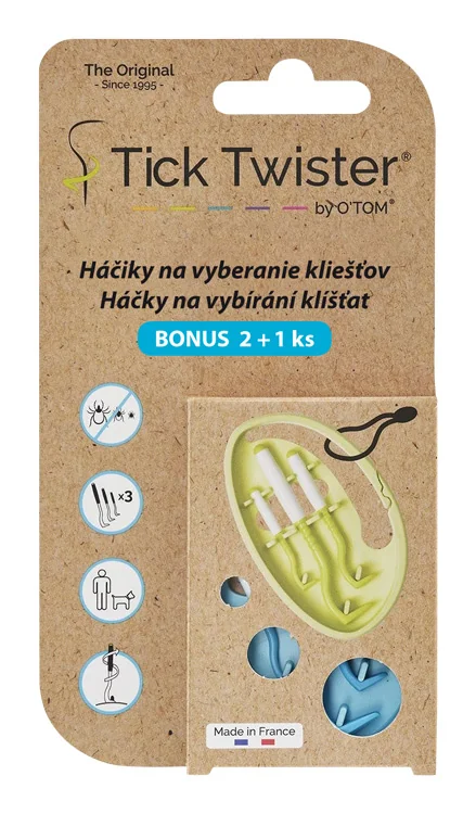 Tick Twister Háčky na odstranění klíšťat 2+1 ks