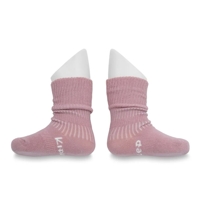 KipKep dětské ponožky Stay-on-Socks 6-12m 2páry Mauve