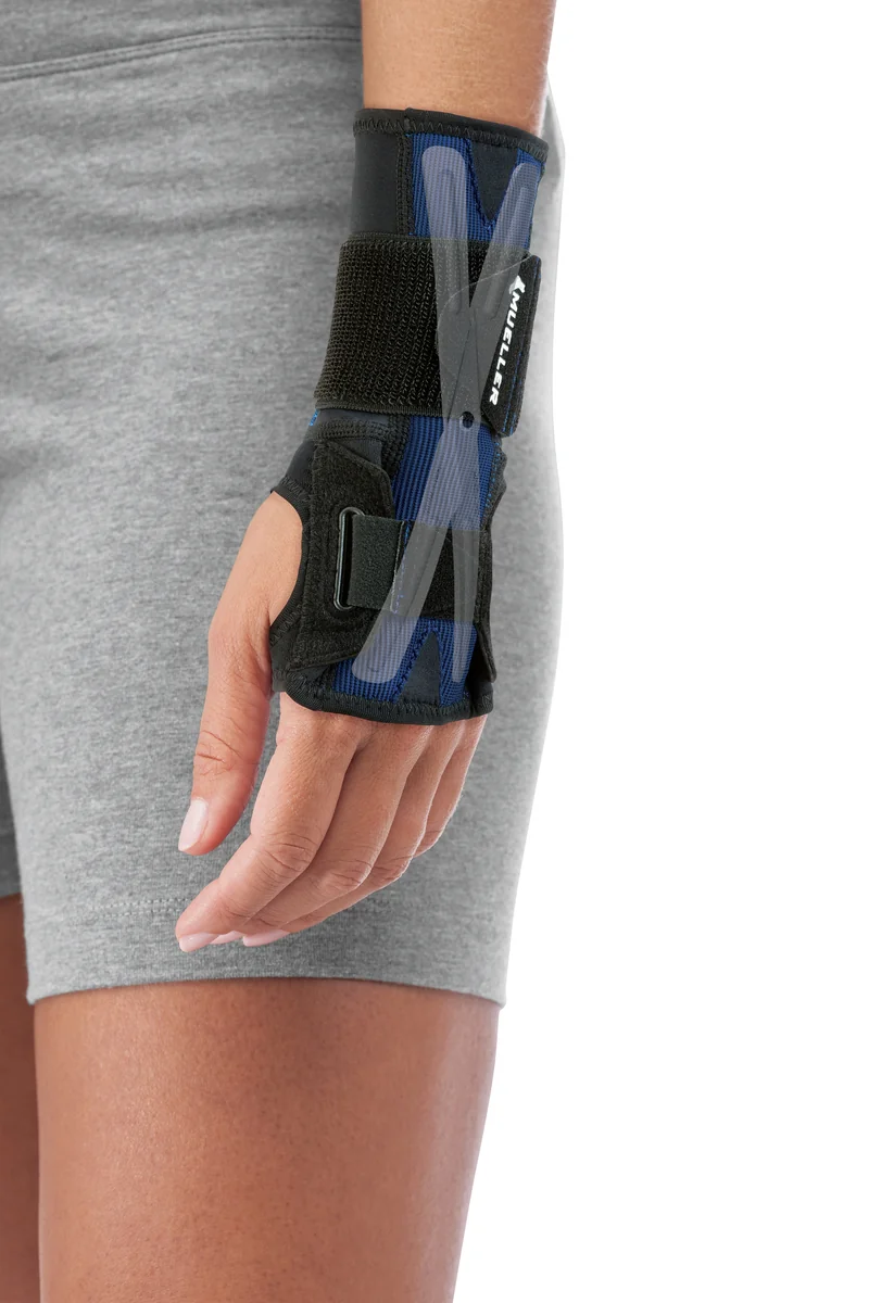 Mueller X-Stay Wrist Stabilizer, ortéza na zápěstí, Velikost: L/XL