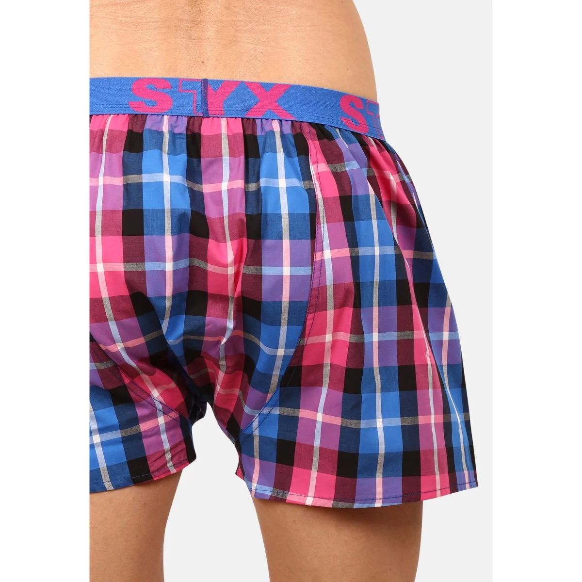 Styx Pánské trenky sportovní guma vícebarevné (B932) XXL