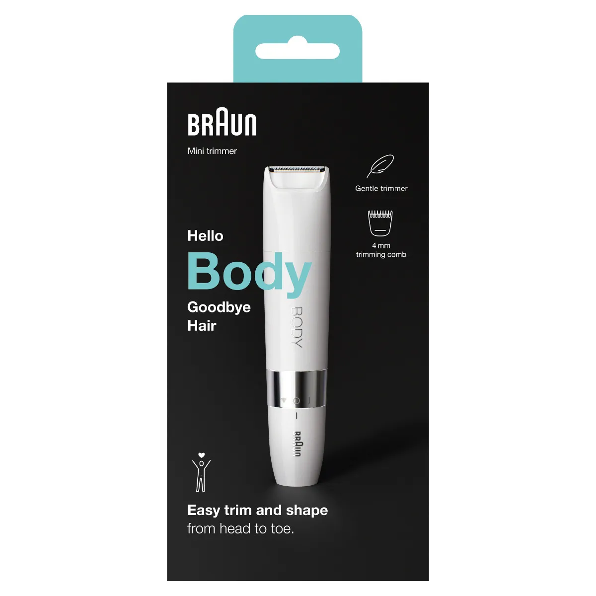 Braun Body Shaver BS1000 mini zastřihovač chloupků