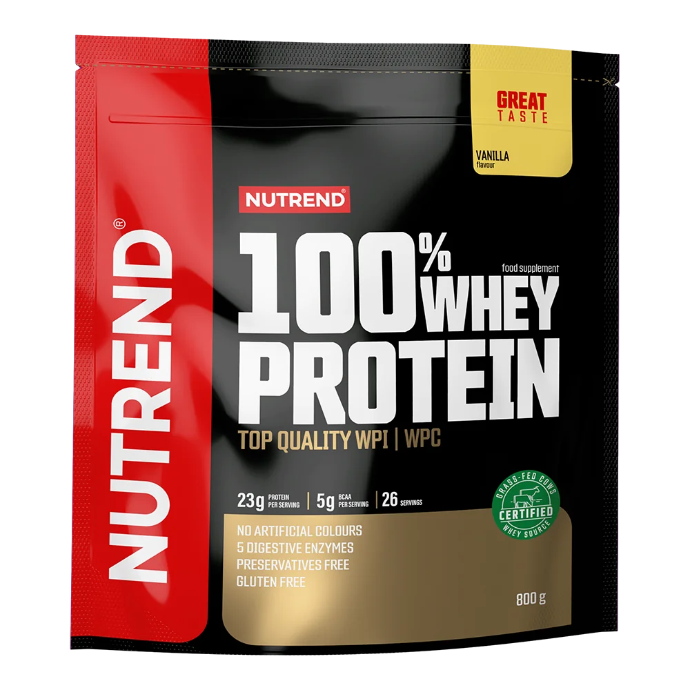 Nutrend 100% Whey Protein vanilla 800 g