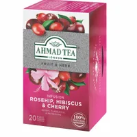 Ahmad Tea Rosehip & Cherry porcovaný čaj 20 x 2 g